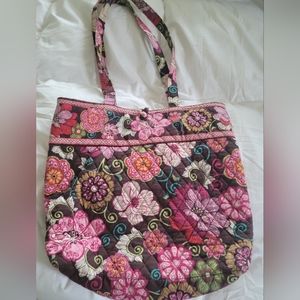 Vera Bradley mod floral bag.